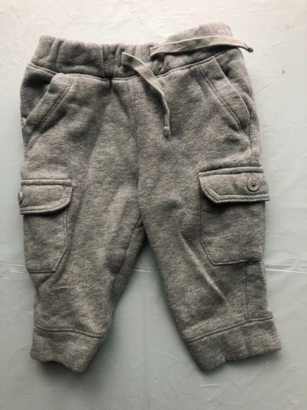 6-12 Months Baby Gap Sweatpants; Cargo Style w/4 Pockets; Gray; Ready to ship!